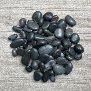 1 5 Pound Jar Of Mosser Lee Black River Stone For Vase Filler Gardening, Planter
